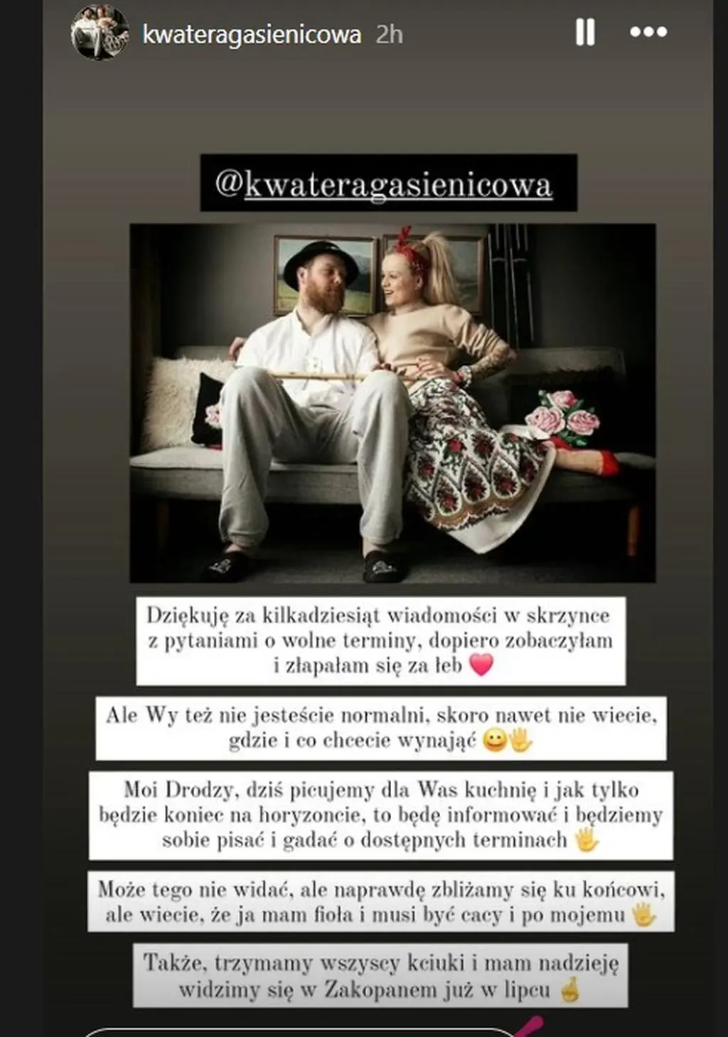 Nowy biznes Katarzyny i Andrzeja Gąsieniców już wkrótce zostanie otwarty
