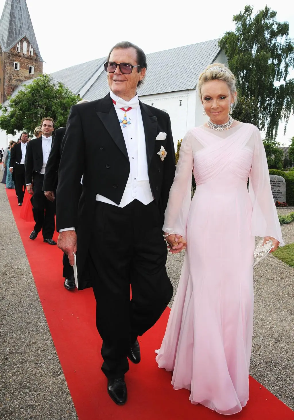 Roger Moore i Kristina "Kiki" Tholstrup 