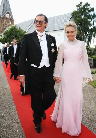 Roger Moore i Kristina "Kiki" Tholstrup 