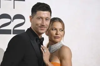 Robert i Anna Lewandowscy w Cannes