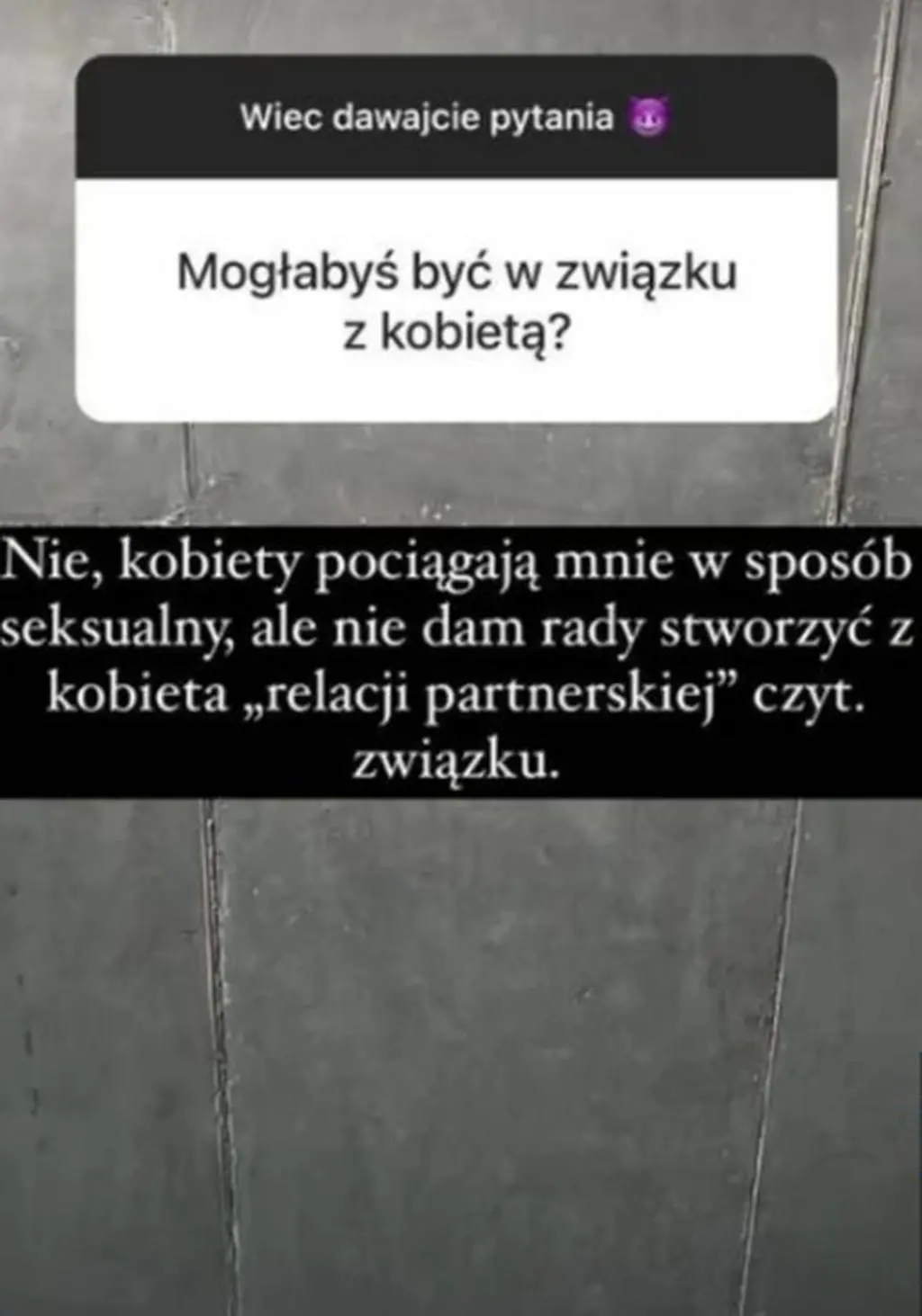 Blanka Lipińska o orientacji seksualnej