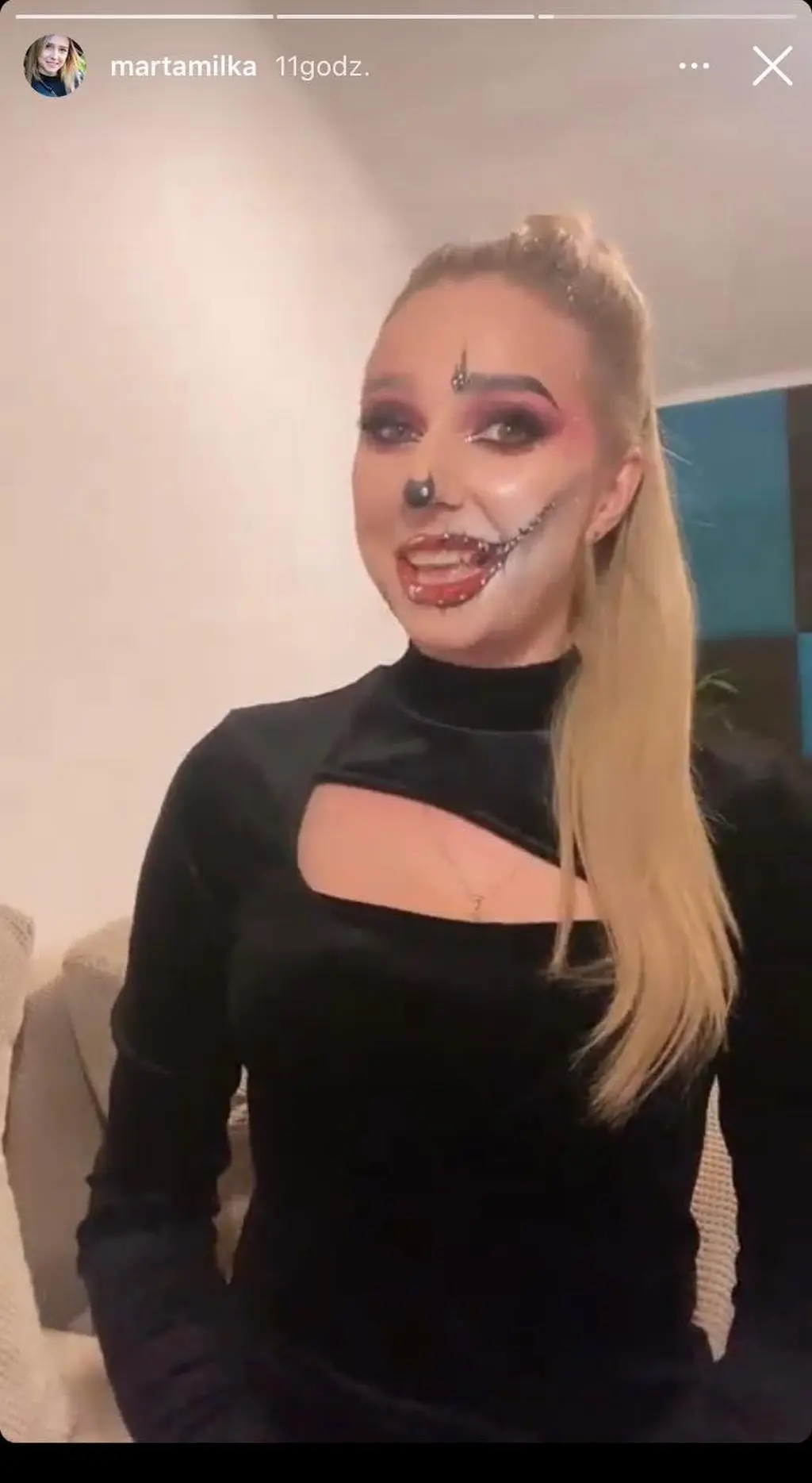 Marta ze "ŚOPW" w halloweenowym wydaniu