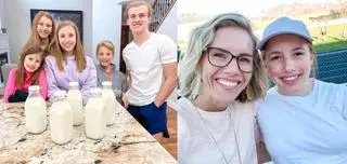 Influencerka Ruby Franke z rodziną