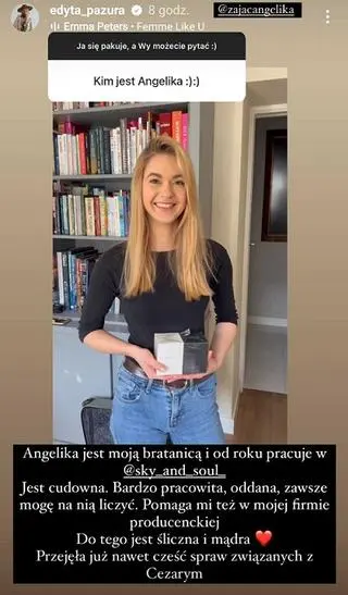 Edyta Pazura pokazała swoją bratanicę