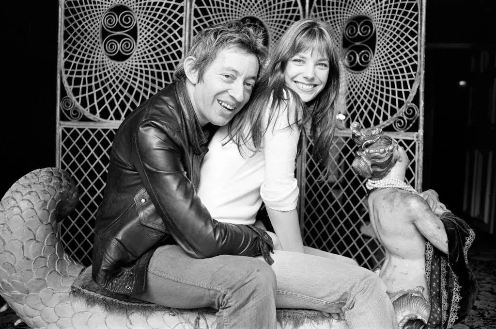 Jane Birkin and Serge Gainsbourg