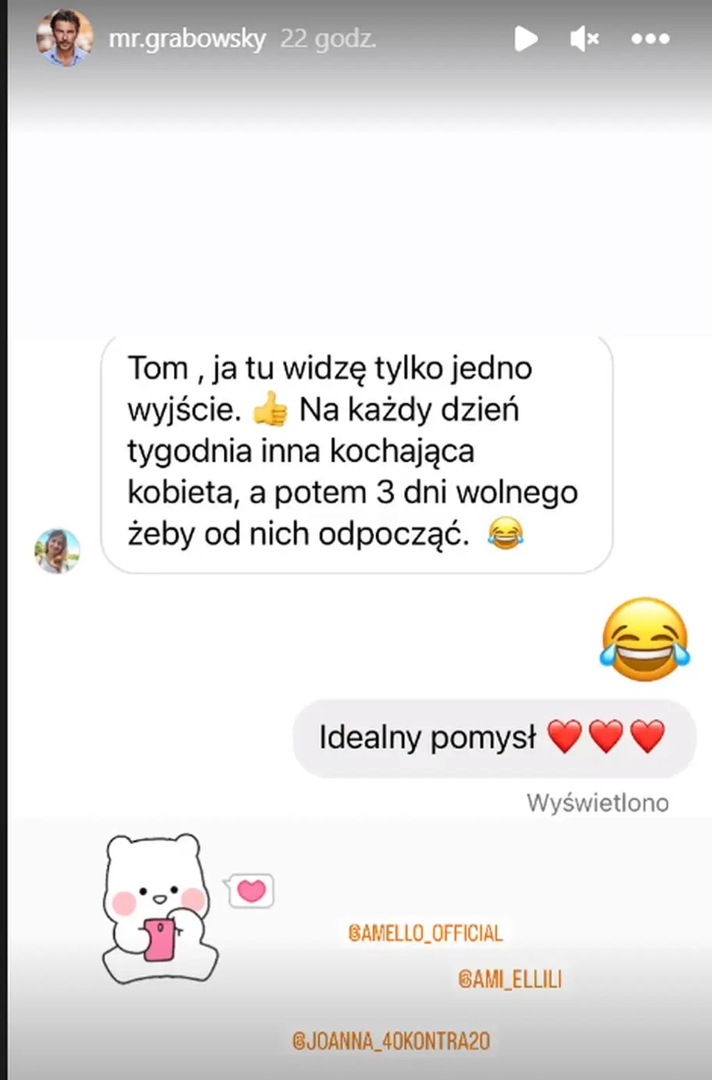 Tom dostał radę od internautki