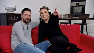 Karolina Miłoń i Marek Kudela z Bielska-Białej w "Gogglebox. Przed telewizorem"