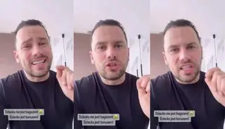 Grzegorz Collins odpowiedział na hejt