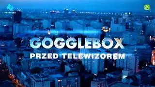 "Gogglebox. Przed telewizorem" logo