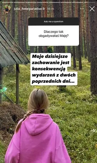 Julia z "HP 9" przeprasza Maję! Zaskakujące słowa. "Moje zachowanie jest..."