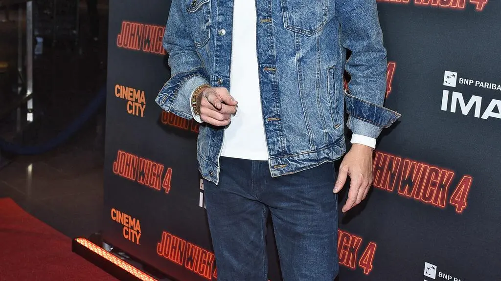 Gwiazdy na premierze filmu "John Wick" – Marcin Mroczek