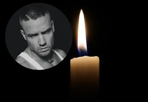 Pogrzeb Liama Payne'a. Trumna została przywieziona w białym karawanie konnym