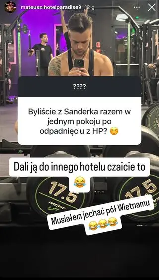 Mateusz z "Hotelu Paradise 9" o relacji z Sandrą po odpadnięciu