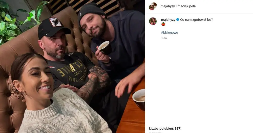 Maja Hyży i Maciej Pela