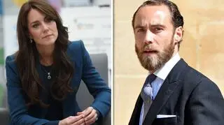 Księżna Kate i James Middleton