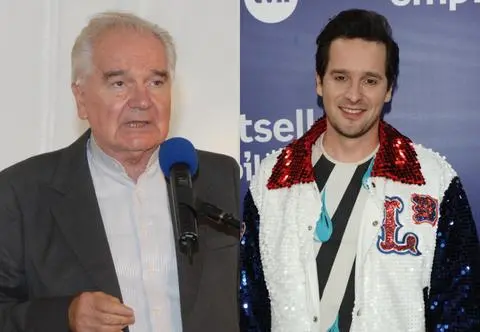 Krzysztof Zalewski poznał ojca, gdy był nastolatkiem. Stanisław Brejdygant jest znanym aktorem. Dodali wspólne zdjęcie