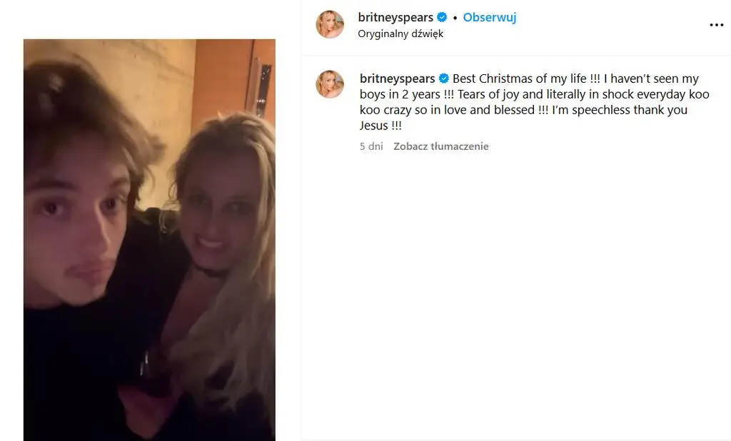 Britney Spears z synem
