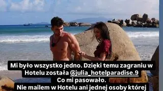 Wojtek z "Hotelu Paradise 9" miał inny plan na Rajskie Rozdanie