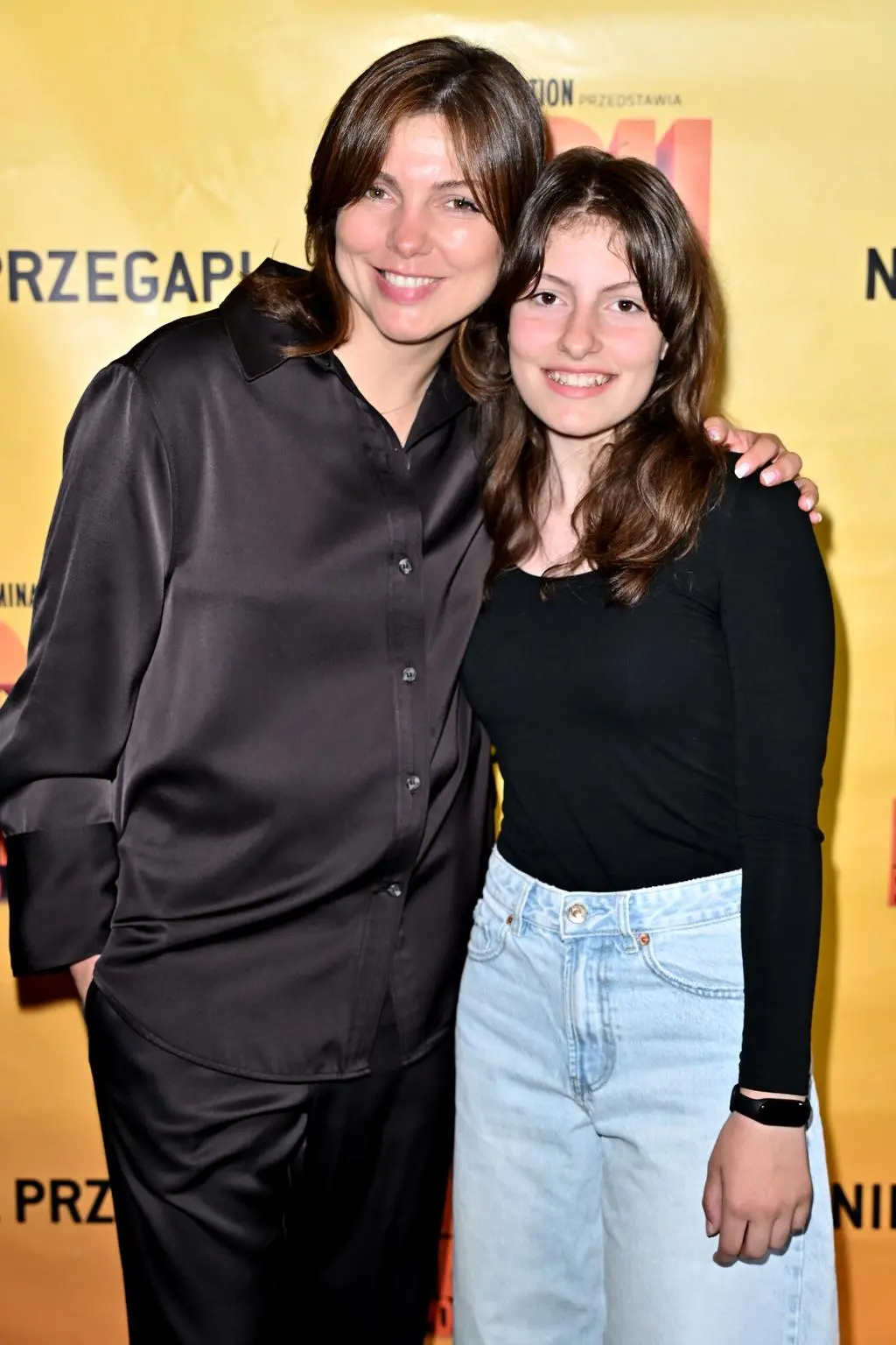 Karolina Gorczyca z córką Marysią