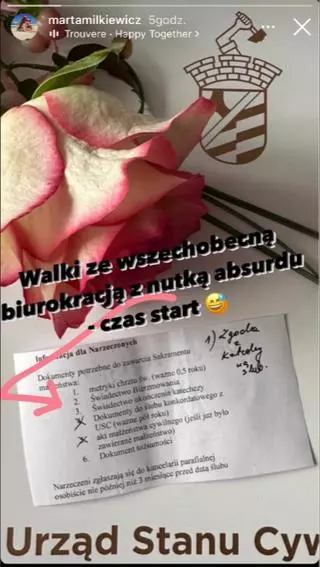 Marta Milkiewicz ze "ŚOPW" wychodzi za mąż