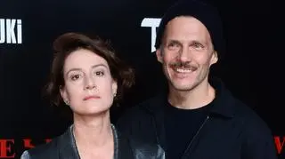 Maja Ostaszewska z 16-letnim synem na festiwalu w Wenecji. Franciszek zagrał w filmie 