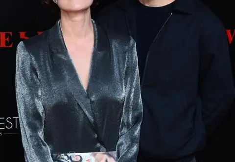 Maja Ostaszewska z 16-letnim synem na festiwalu w Wenecji. Franciszek zagrał w filmie 