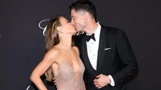 Anna i Robert Lewandowscy w Cannes