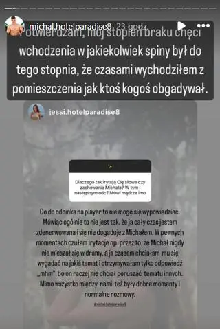 "Hotel Paradise 8" Michał Zając