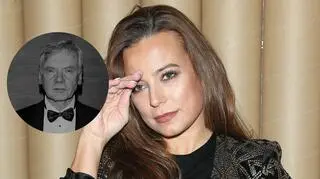 Anna Mucha żegna Andrzeja Precigsa