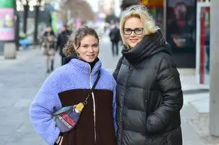 Mia Samusionek z mamą Anną Samusionek