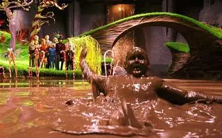 Tim Burton postawił na sztuczną czekoladę