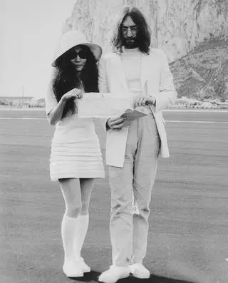 John Lennon i Yoko Ono 