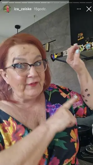 Iza Zeiske zrobiła sobie tatuaż