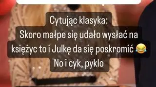 Grzegorz z "HP All Stars" skomentował pocałunek z Julią. Nie spodoba się jej to porównanie