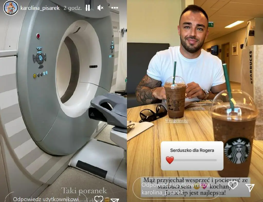 Karolina Pisarek płacze przez ból głowy