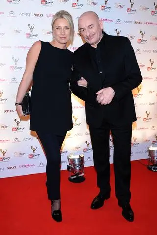 Marcin Daniec z żoną Dominiką