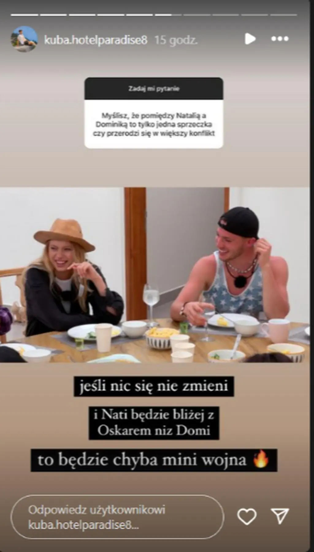 Kuba z "HP" o relacji Natalii i Dominiki