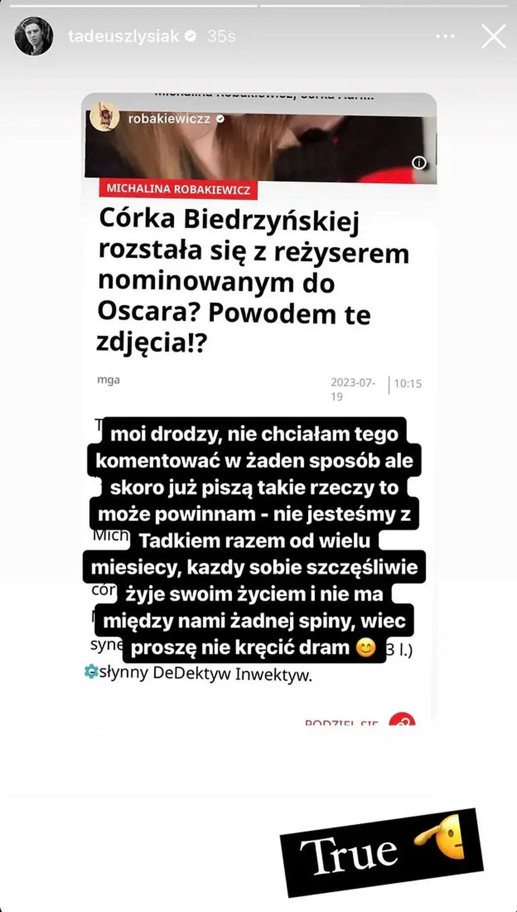 Michalina Robakiewicz i Tadeusz Łysiak