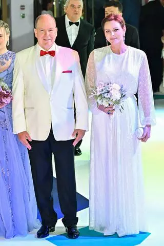 Księżna Charlene i książę Albert II. Lipiec 2023 r.