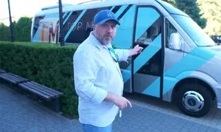 Jak w środku wygląda bus "Top Model"?