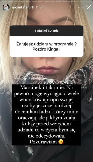 Kinga ze "Ślubu od pierwszego wejrzenia"
