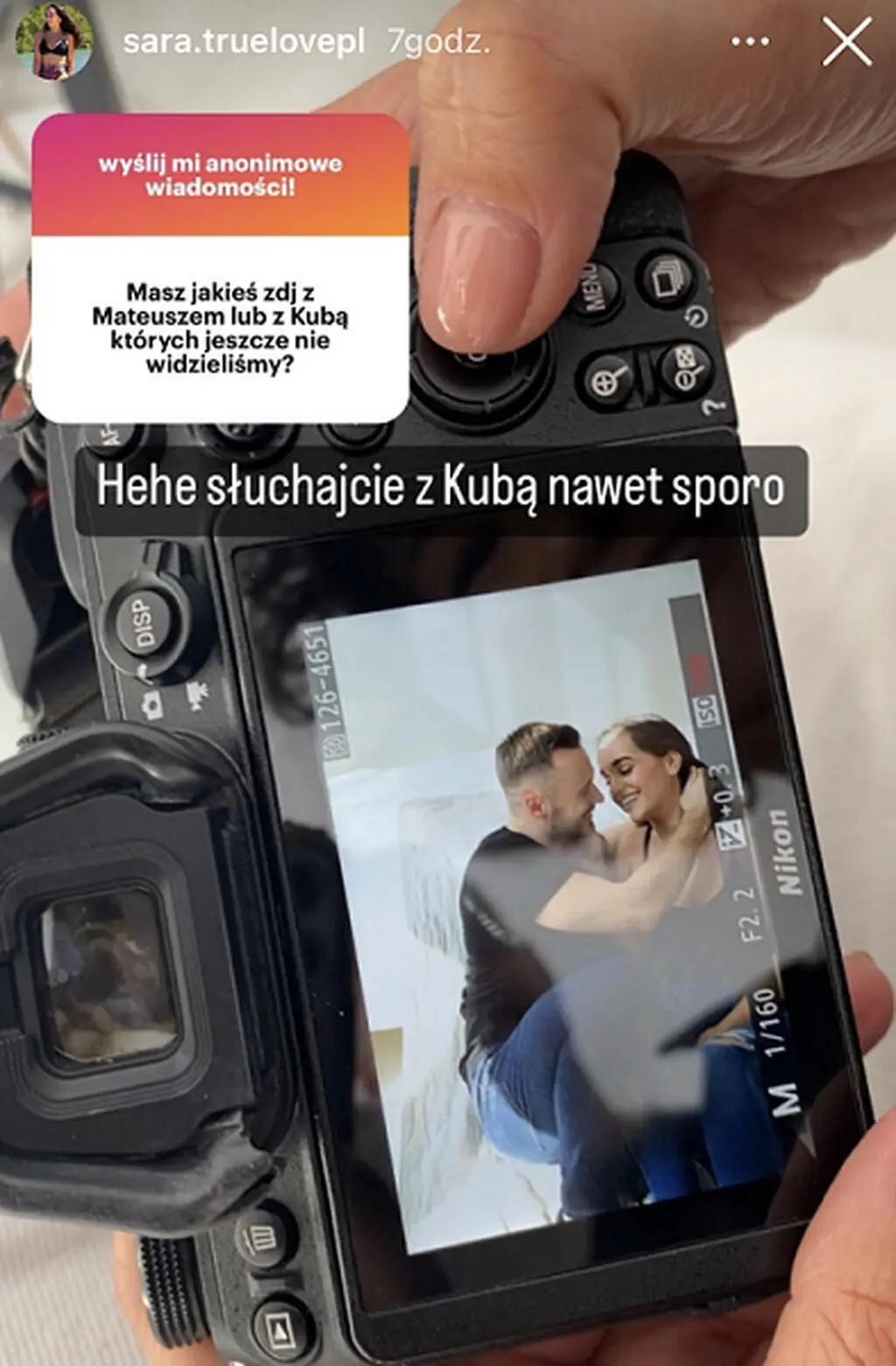 "True Love". Sara pokazała romantyczne zdjęcie z Kubą