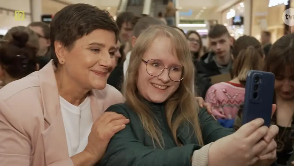 Anna Potaczek z fanką