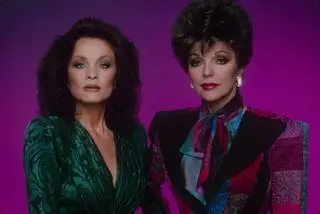 Kate O'Mara i Joan Collins