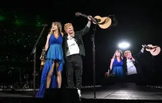 Taylor Swift i Ed Sheeran