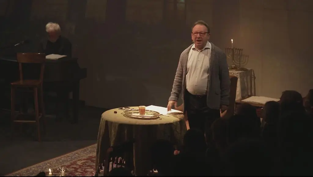 Zbigniew Zamachowski jako Leopold. Historia ostatniego klezmera Galicji na scenie Teatru Stu