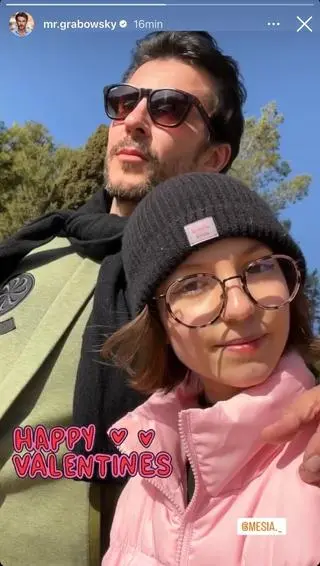 Tom Grabowski spędził walentynki z córką