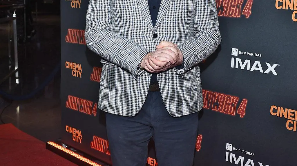 Gwiazdy na premierze filmu "John Wick" – Jacek Rozenek