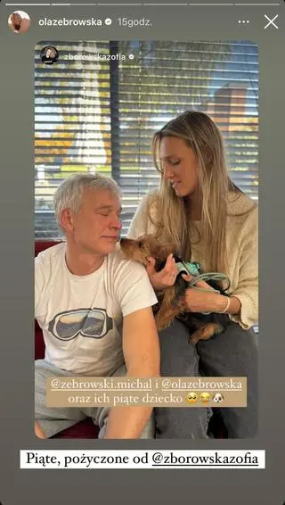 Aleksandra Żebrowska, Michał Żebrowski