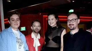 Katarzyna Zillman, Martyna Kaczmarek i Mariusz Kozak z partnerem